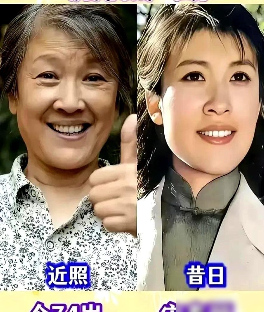 73岁朱琳近照刷屏，蓝开衫，白内搭，银丝短发，腰背挺得倍儿直。评论区全在问：这状态是真实存在的？
她跟二婚丈夫丁克几十年，没孩子，没狗血。别人跳广场舞的年纪，她跑去朗诵委员会念诗，红裙黑纱，一开口还是当年女儿国国王那股劲儿。
再看陈瑾，刚在《目之所及》里演了个让人后背发凉的妈，理智、冷漠、压迫感