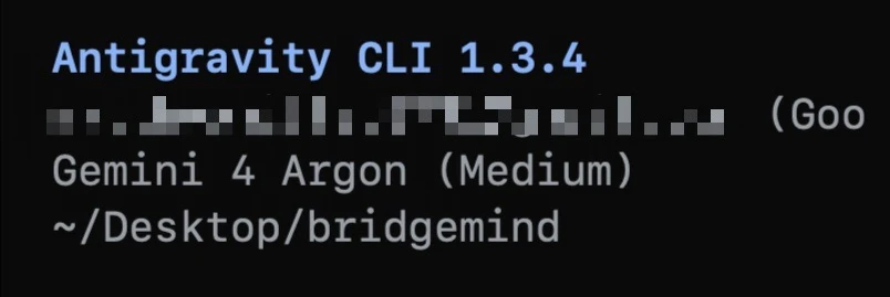 Gemini 4 Argon 刚刚在 Antigravity CLI 中发布。