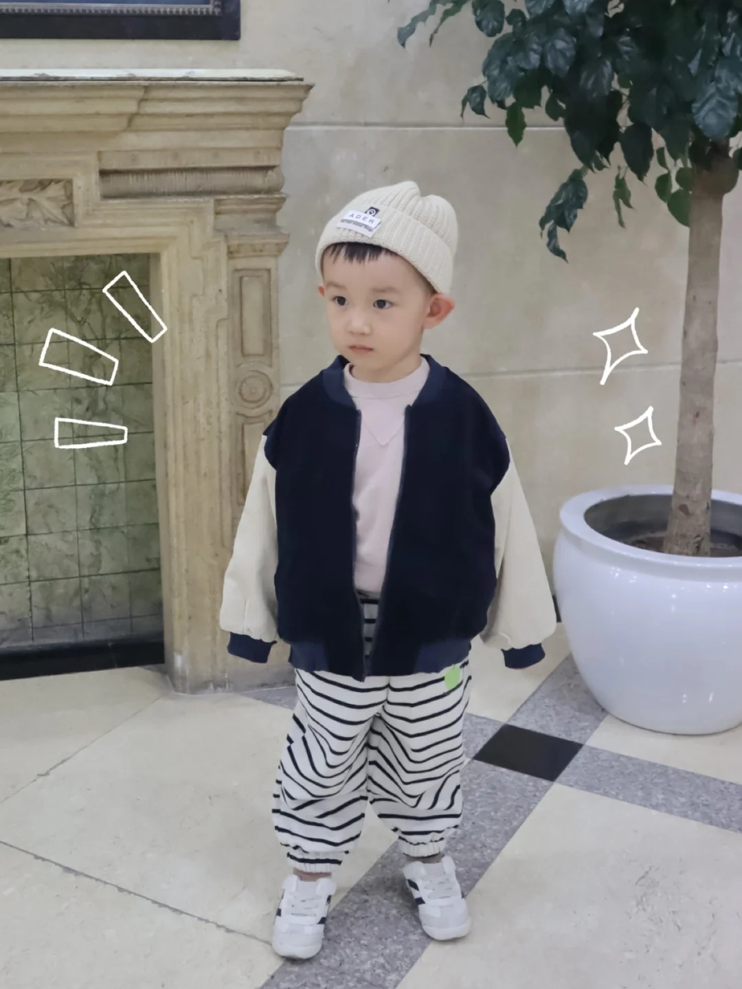 OOTD男童穿搭|这么冷💦保暖帅气我都要❗️