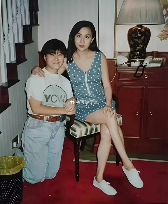 和刘嘉玲合照这也太？