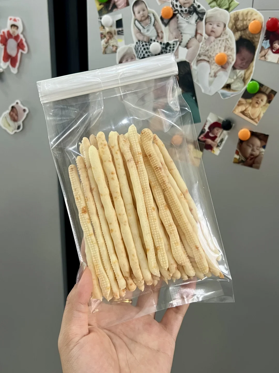 0难度芝士脆脆棒，两岁半女儿吃上停不下来