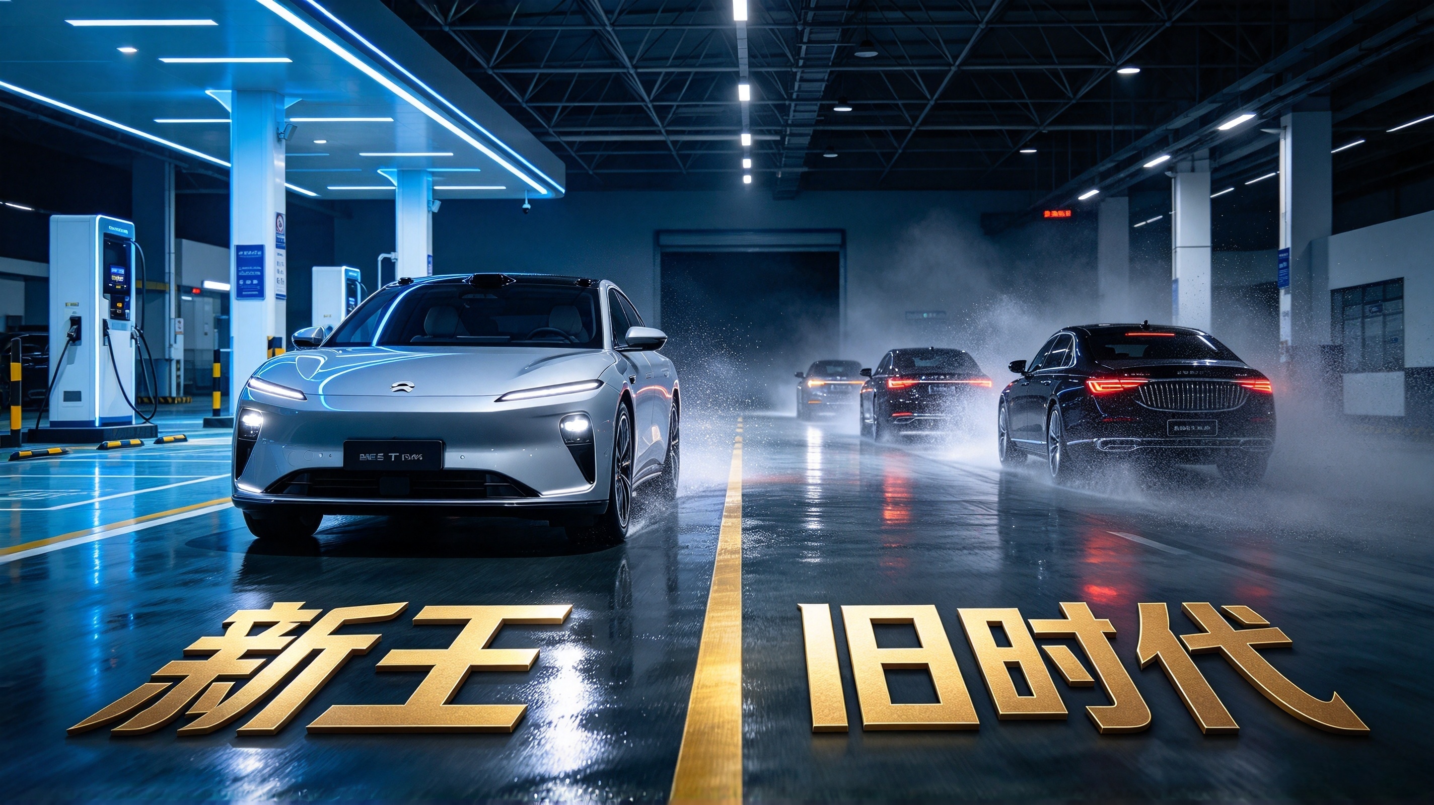 蔚来单季度卖了11.16万台，第一次同时把奔驰宝马奥迪踩在脚下
蔚来单季度卖了11.16万台车，第一次同时把奔驰、宝马、奥迪三家踩在脚下。燃油豪华车呢？同比暴跌41%。

这不是某个月的偶然波动，这是2026年第三季度整整90天的终端销量数据。来源是威尔森，不是蔚来自己算的。

今天把这件事掰开了说