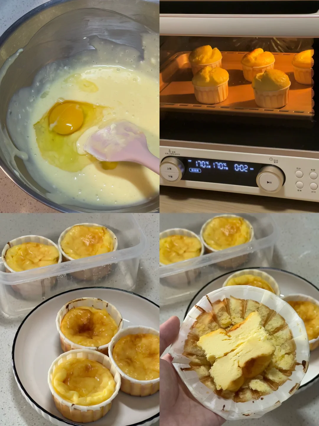 吃一百次都不会腻的mini纸杯巴斯克🌷