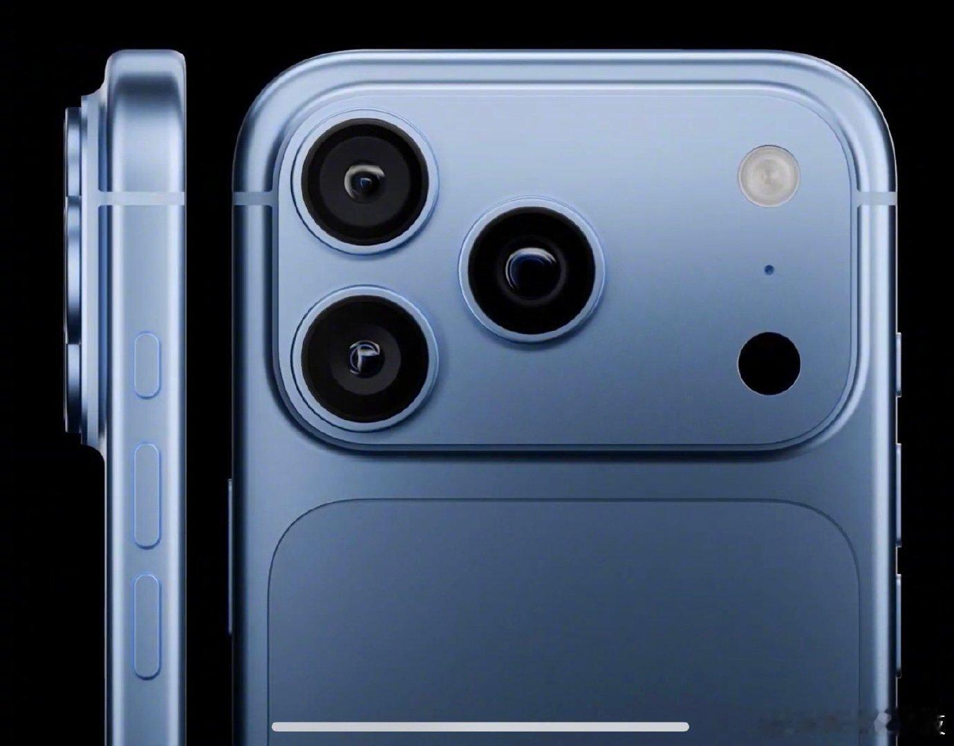 iPhone18 Pro还未发布，网传这款雾面磨砂天蓝色，网上呼声已经特别高。哑光磨砂的质感，色调清新柔和，不少人直接拿它对标当年封神的远峰蓝。

远峰蓝算是苹果Pro系列配色的经典，很多人至今念念不忘。大家都在讨论，如果这款浅蓝色真实落地，质感上究竟能不能超越远峰蓝？你们更吃哪个配色？ ​