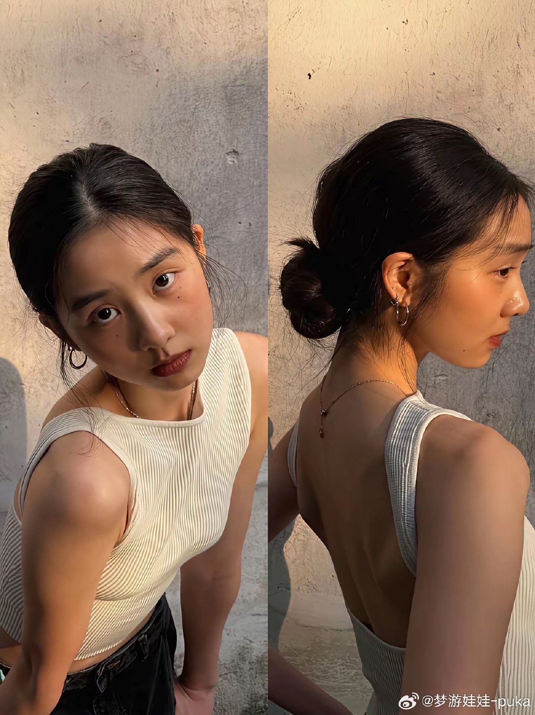 黄多多都这么高了？真是一眼惊艳的美人！黄多多参加乌镇戏剧节 被偶遇，一身露背背心搭配高跟鞋，好高智利落的一美人，从背后看头骨好饱满！ ​