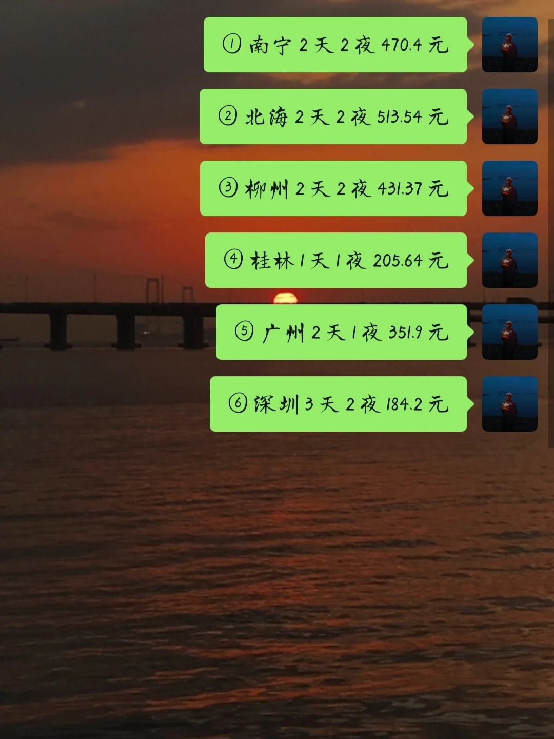 大学生寒假穷游12天6城共花费2k