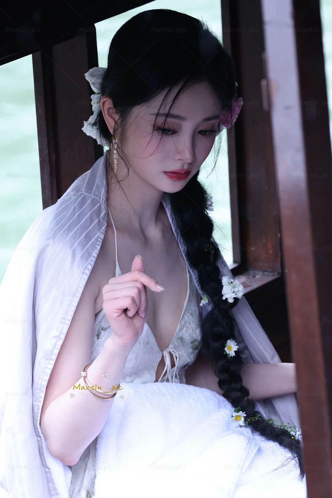 江南水乡偶遇周洁琼 是仙女下凡了嘛～