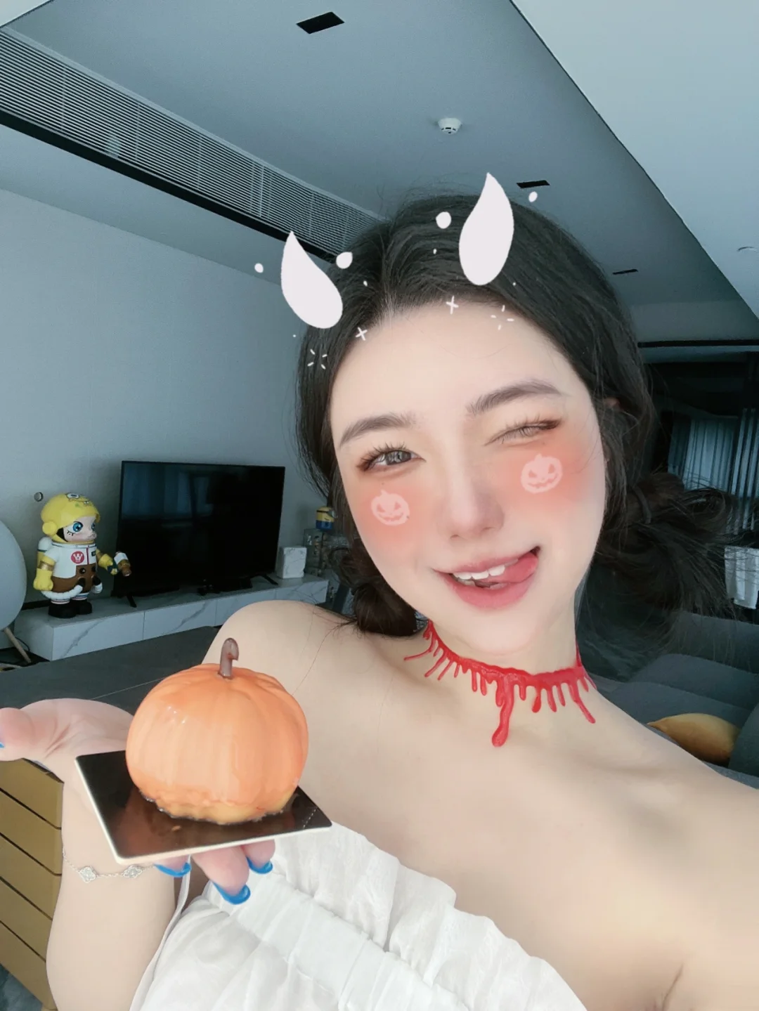 懒人必备！素颜也能一秒打造万圣节妆容🎃