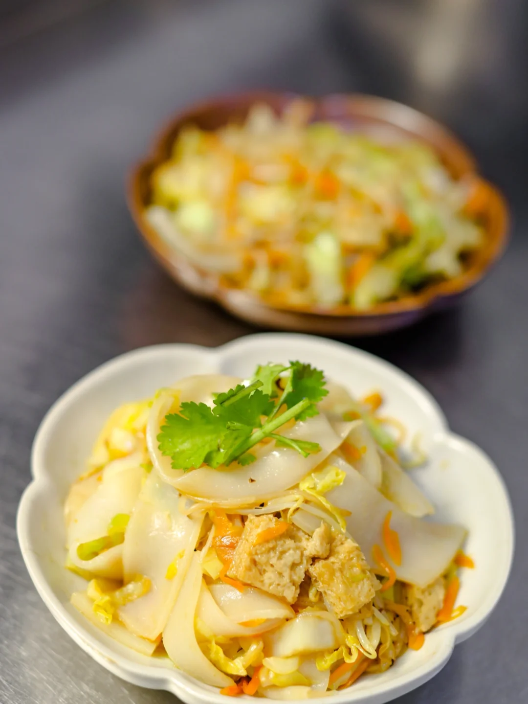 坚持做100种面不重样（52）炒面皮