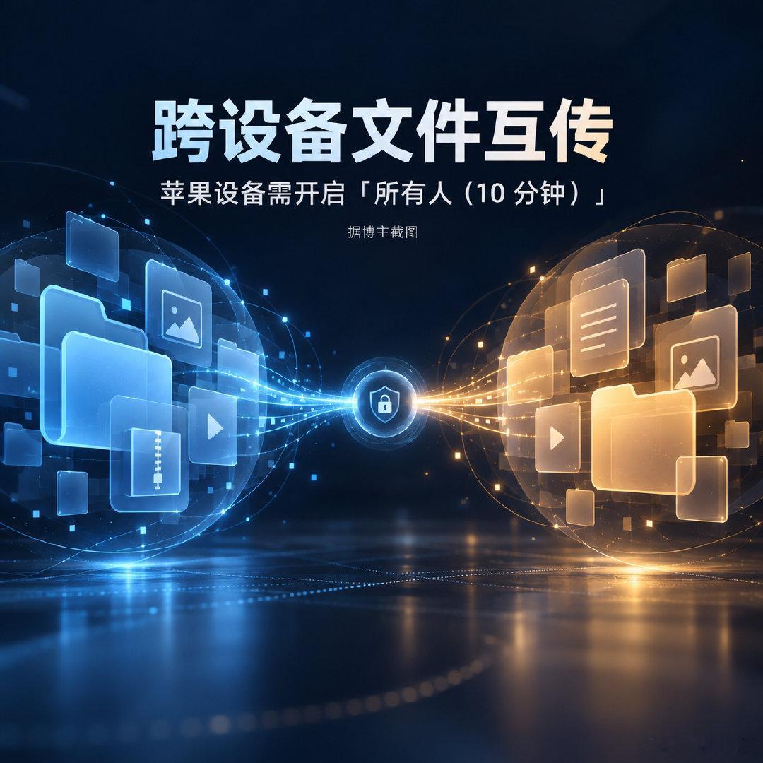 【数码快讯】据博主分享的截图，搭载澎湃 OS 4 的小米 18 Pro Max 出现“与 Apple 设备互传”选项。使用该功能接收文件时，苹果设备需将“隔空投送”设为“所有人（10 分钟）”。#跨设备文件互传##AirDrop##隔空投送##澎湃OS4##安卓与苹果互传# ​