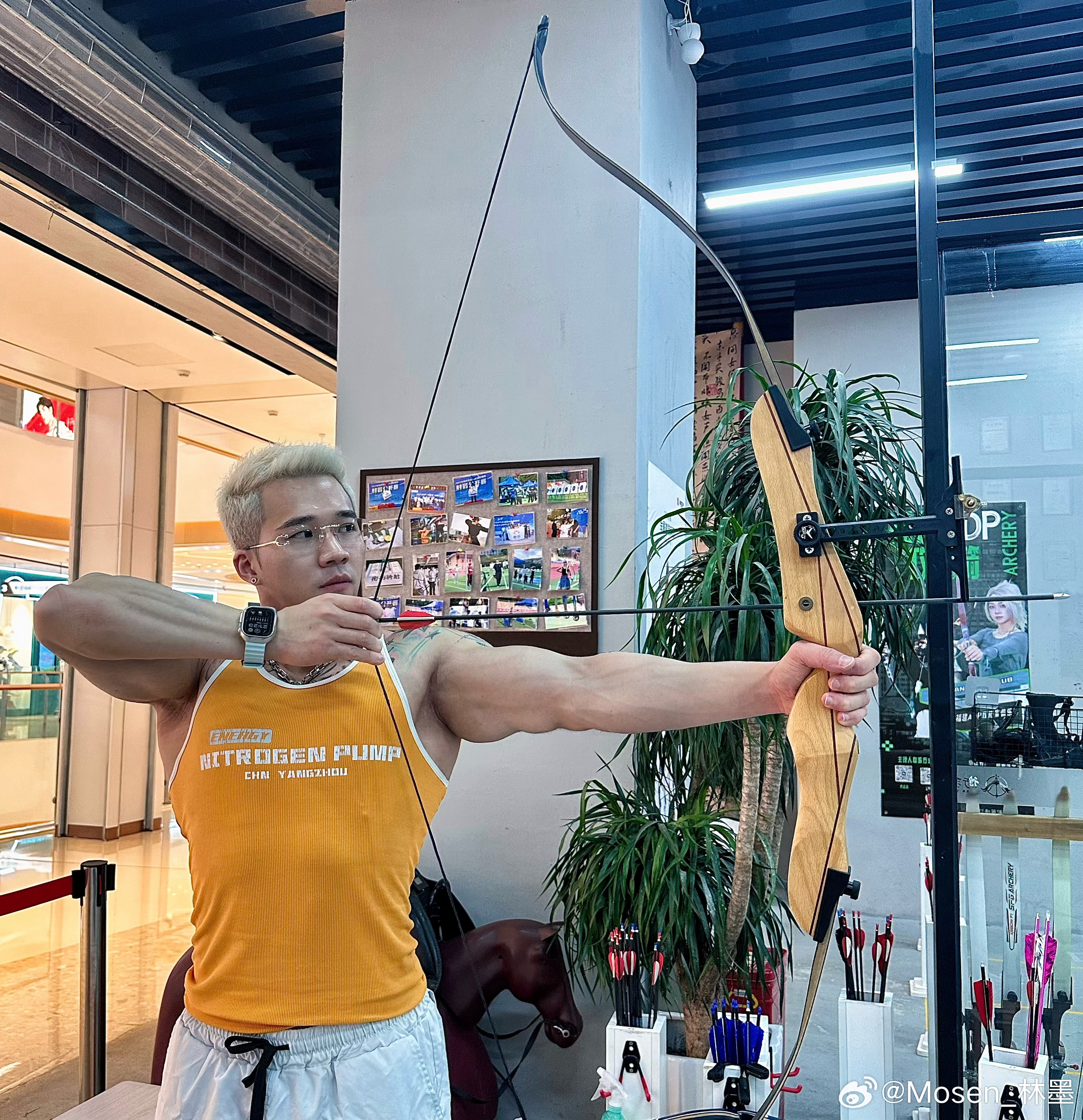 弯🏹射大🦅[收到][收到][收到]肌不可失健身 ​​​