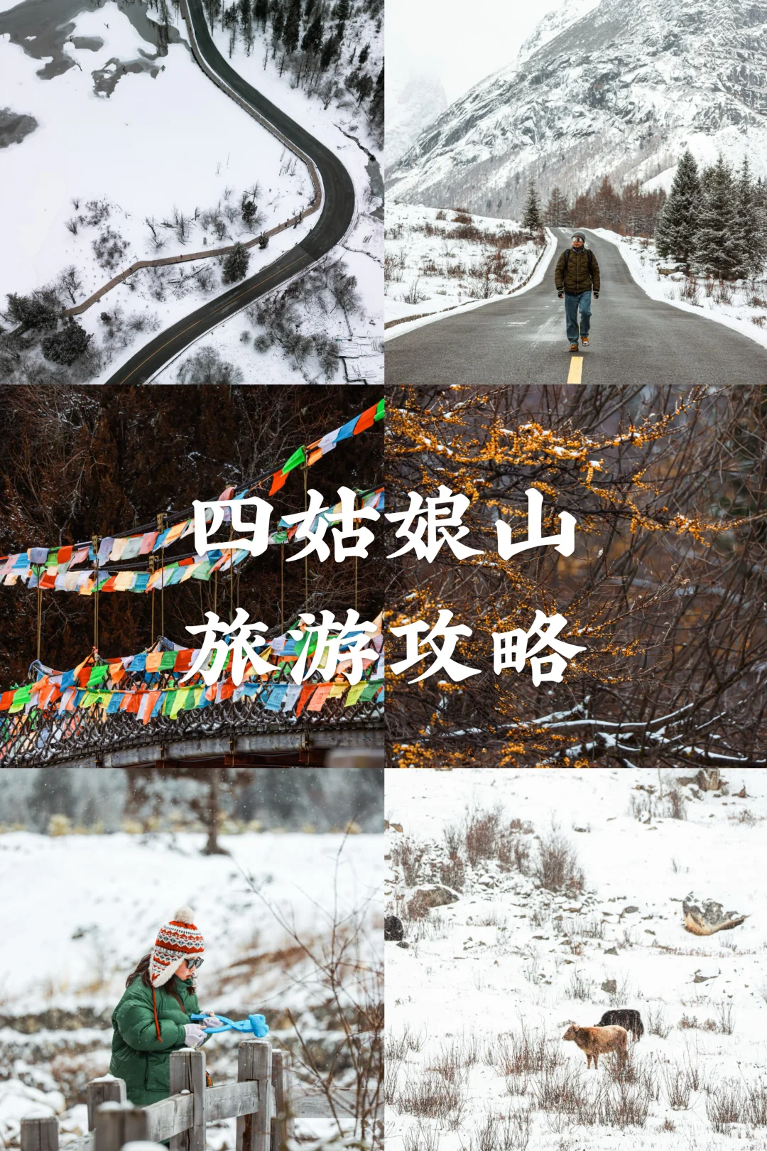 我理想中的四姑娘山攻略🌈❤️