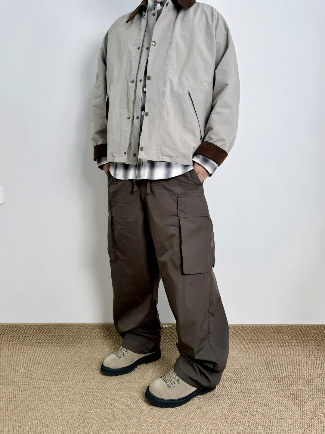 轮到工装裤出场了