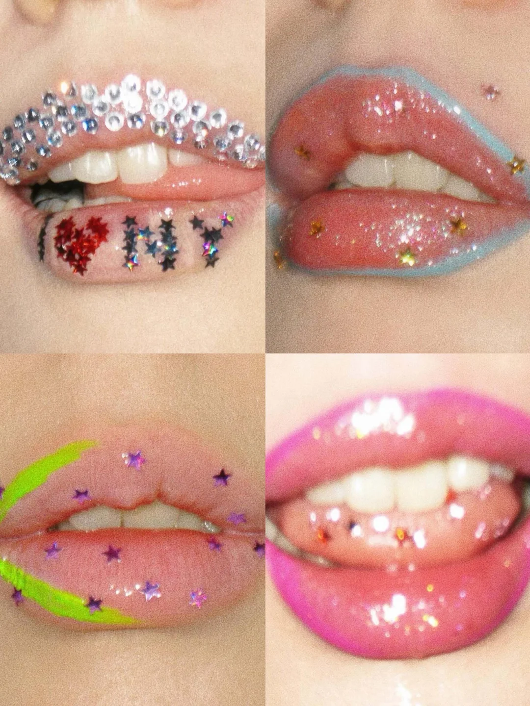 美到失语✨y3k唇釉妆灵感合集