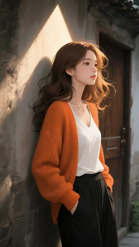 今天晚上美女时尚穿搭。一天三次穿搭。