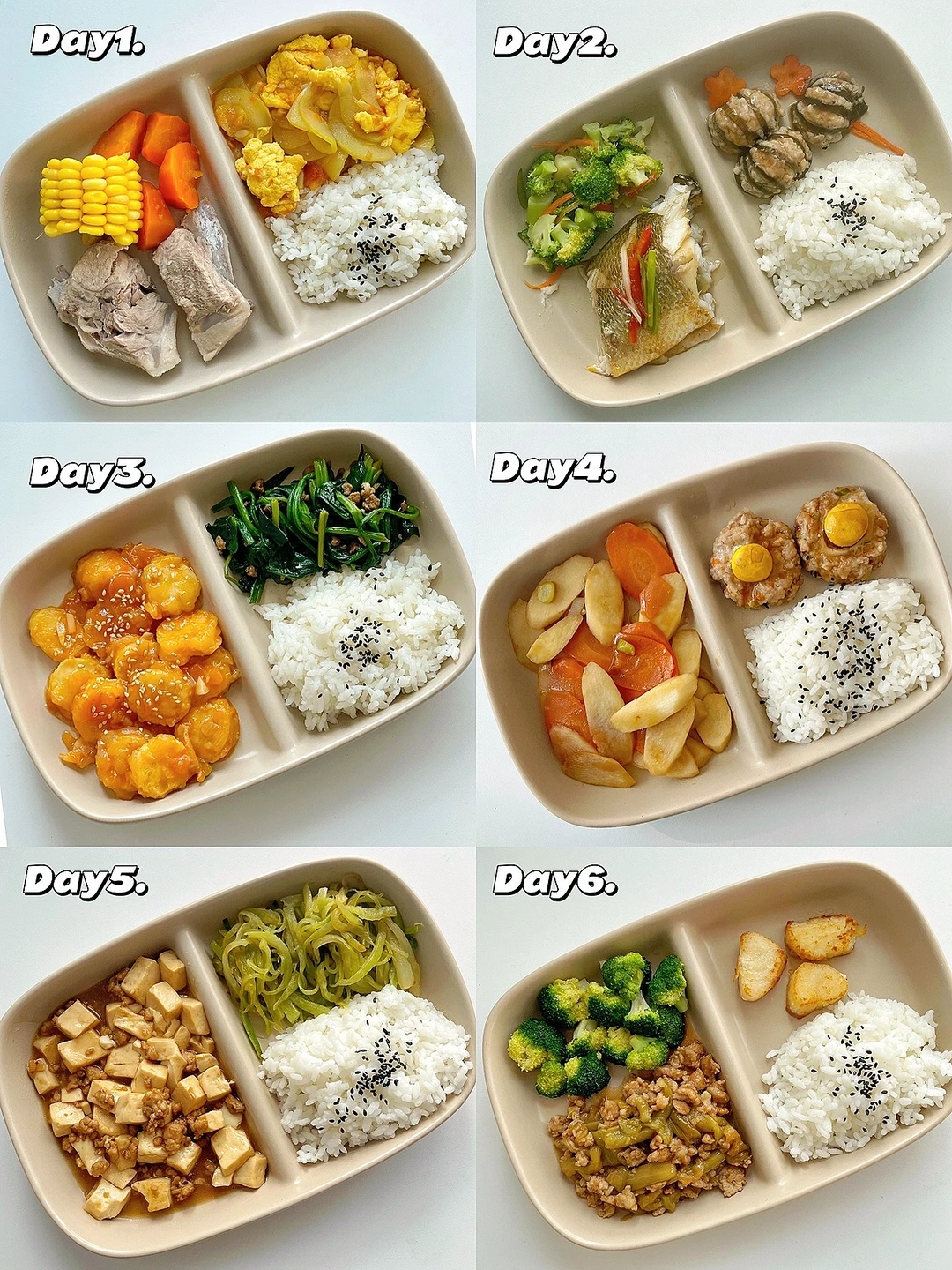 1岁+宝宝午餐不重样/春季下饭菜合集