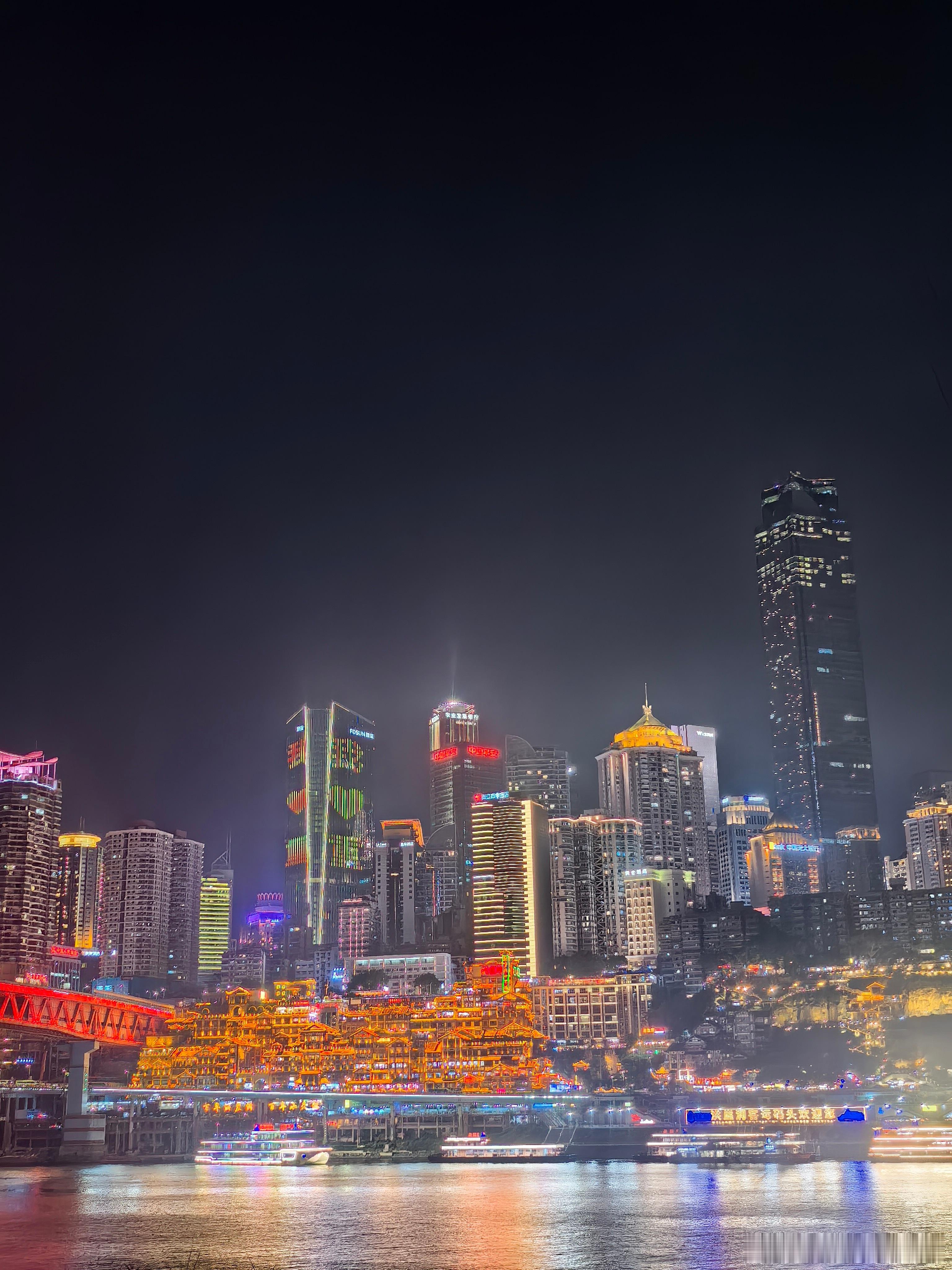 重庆的夜景是真的好看 ​​​