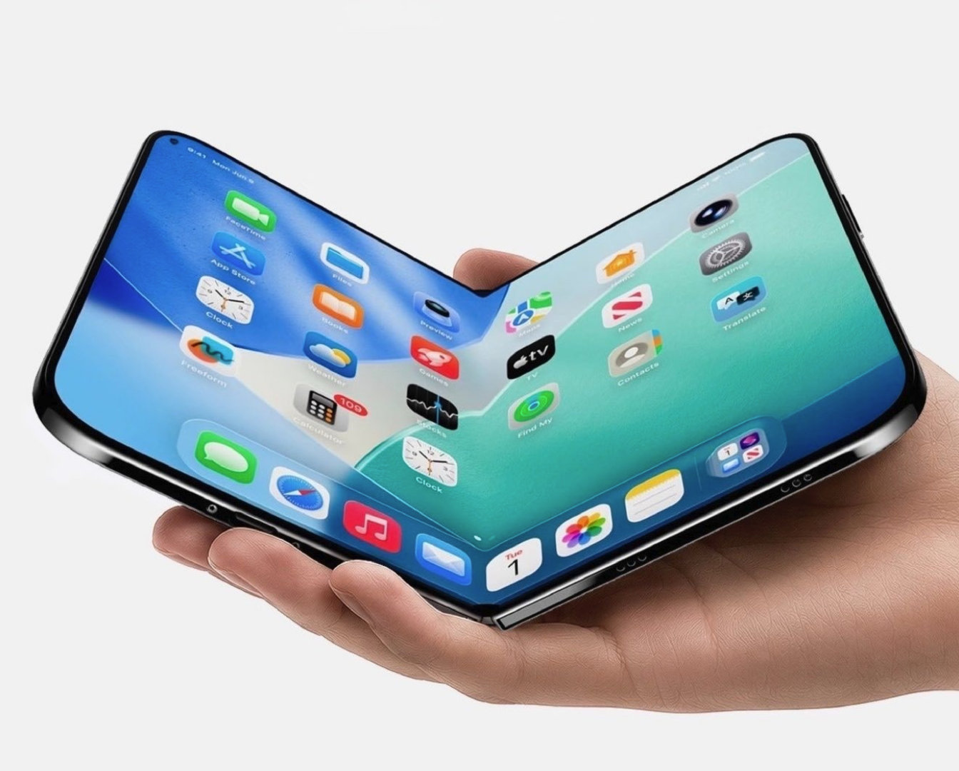 #曝iPhoneUltra无折痕失败# 就不可能无折痕的啦
目前我觉得折痕做的最好的还是OPPO，也不是完全没折痕，是有一些痕迹在的
不过在日常使用的过程中其实这些折痕是注意不到的，不影响使用的 ​