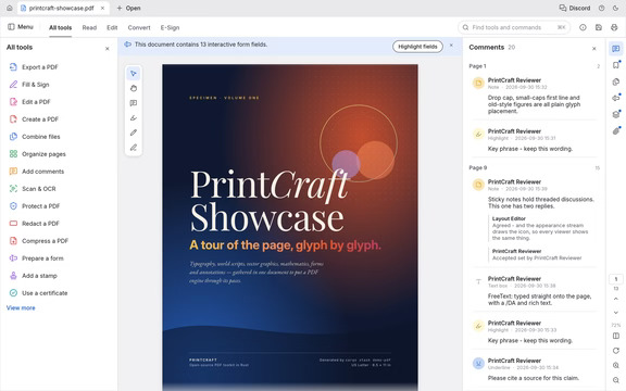 用Claude重写的Adobe PDF，不到50MB