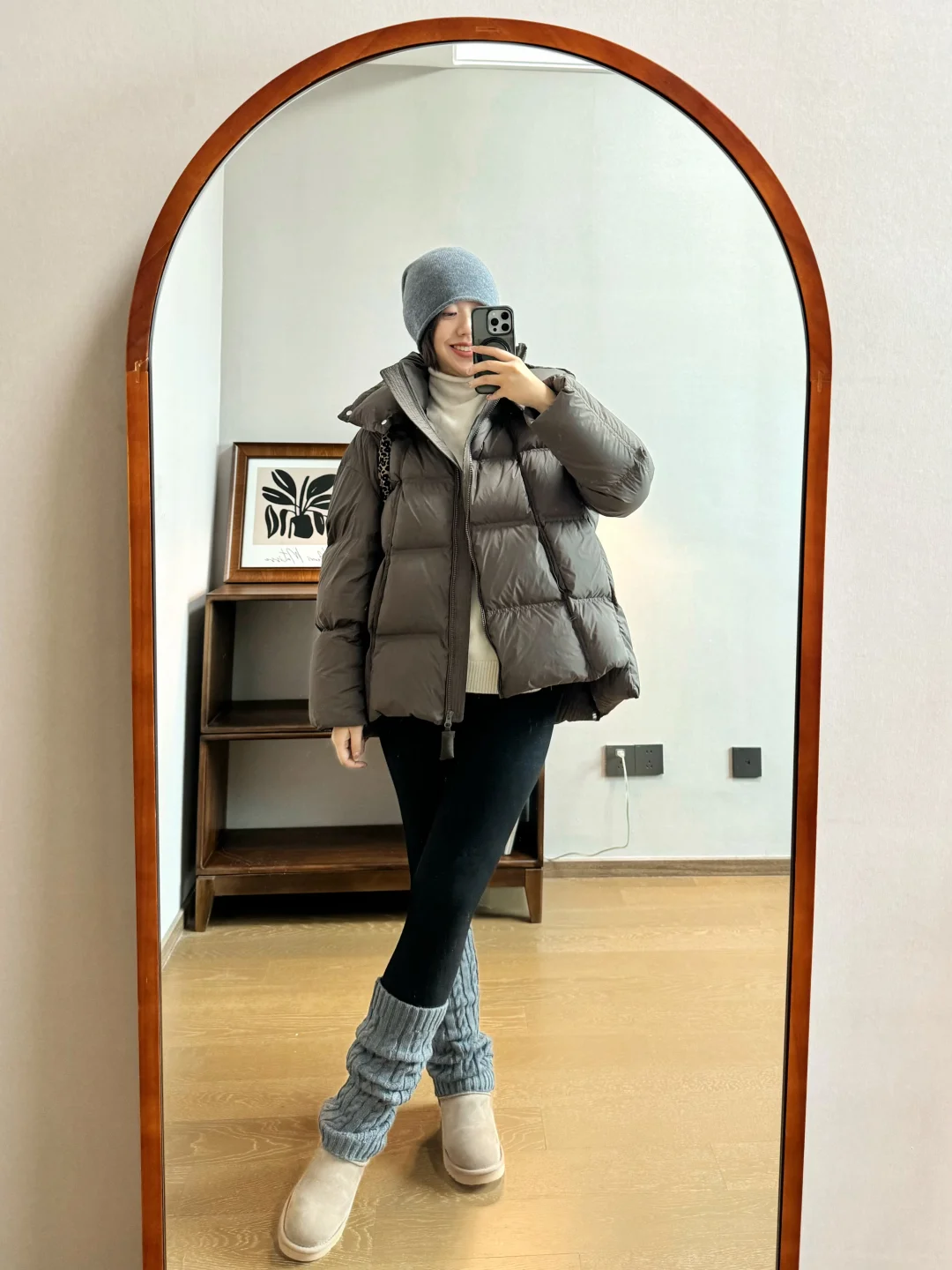 insis｜保暖厚鹅绒🧥面包服也有高颜值