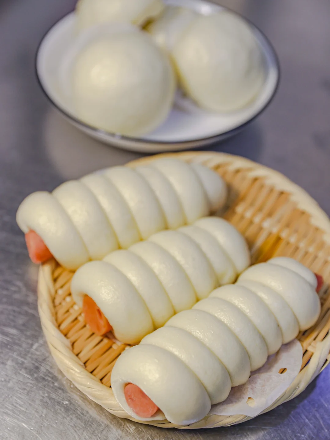 换着花样做面食05｜水光肌香肠卷