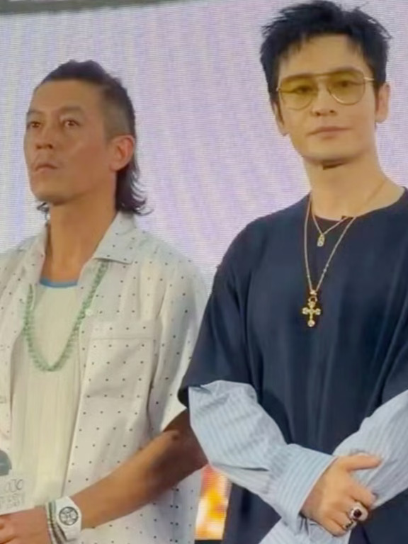 45岁陈冠希&48岁黄晓明活动同框