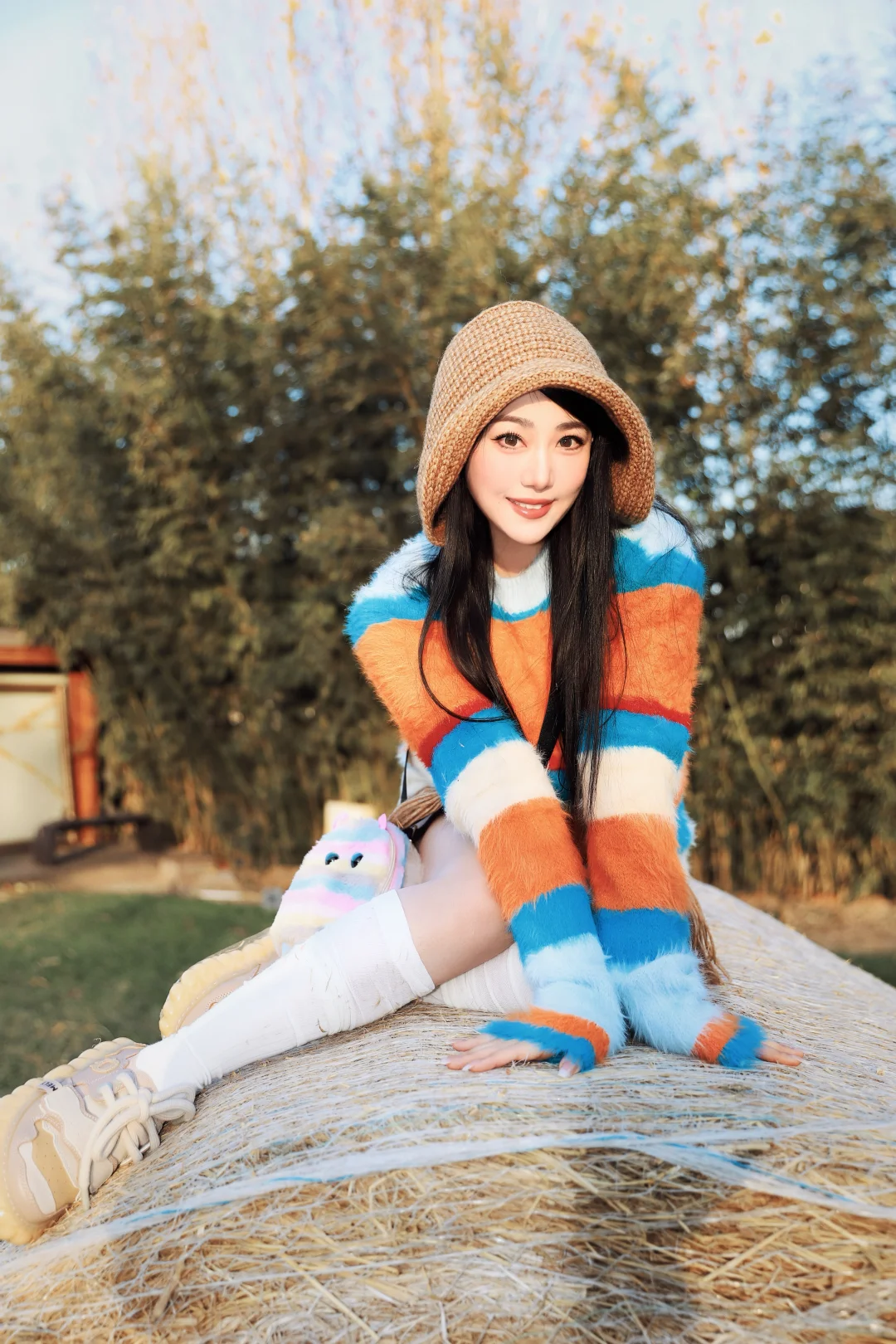 在北京也拍到可爱🇨🇭瑞士卷啦🍂