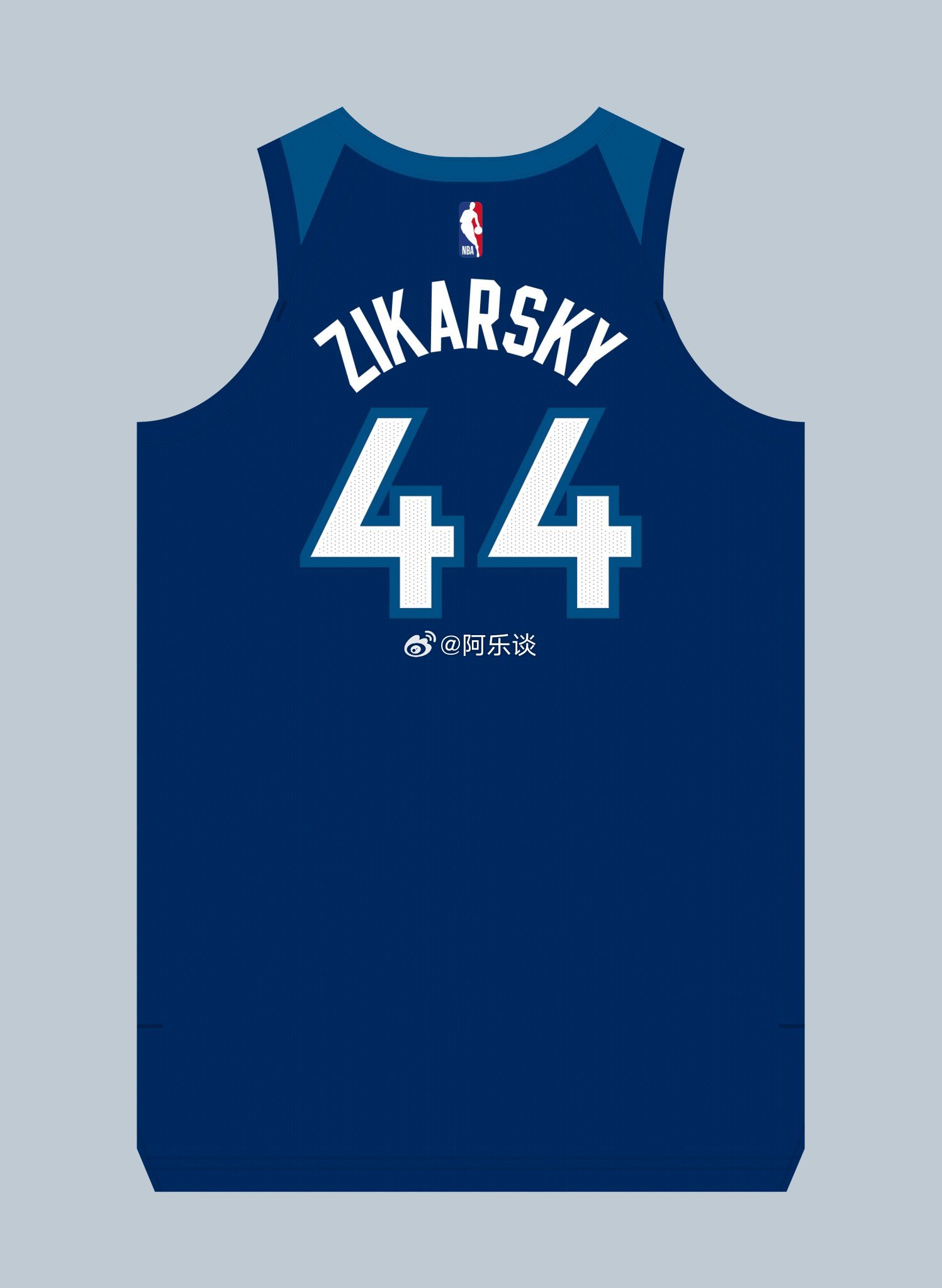 罗科·齐卡尔斯基选择森林狼44号球衣，上一个身穿该球衣号的球员是贾斯廷...