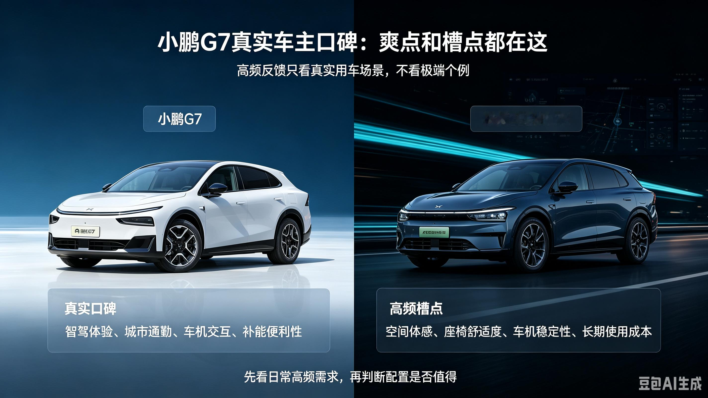 小鹏G7对比极氪7X选车心得