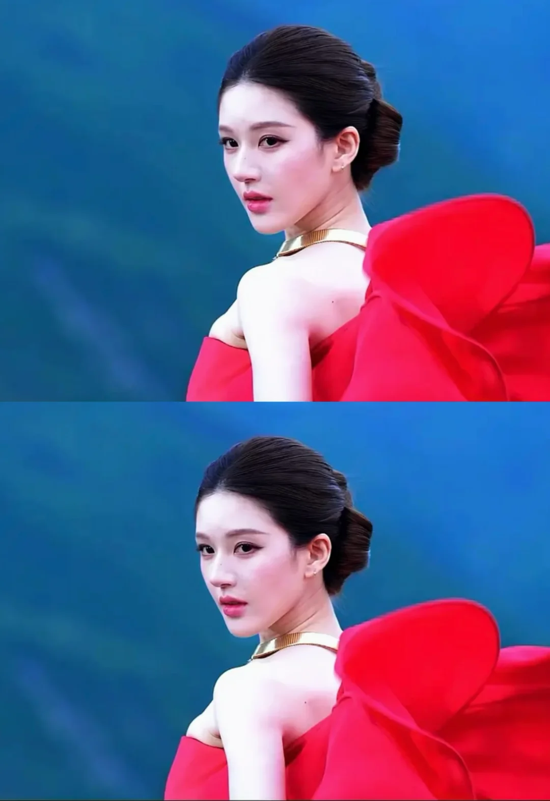 赵露思VOGUE红毯完全是女王加冕现场