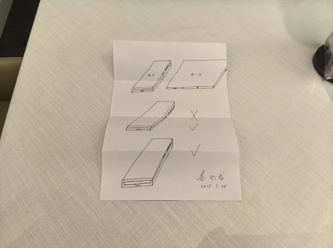 李小龙2013年就提出了三折叠的概念
