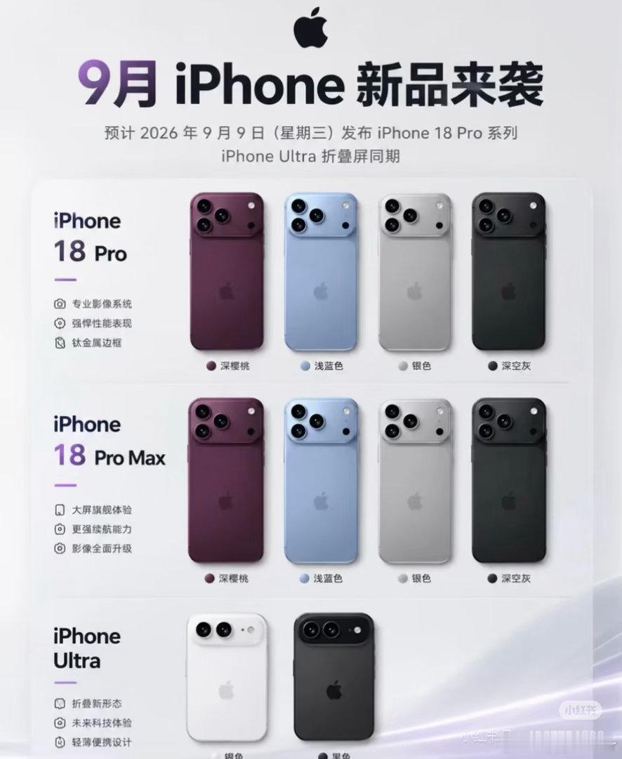 #iPhone18涨价幅度#
🍎什么时候开发布会呀 有确定时间了吗 
我的老十四有点扛不住了
不要骂我 我是🍎迷 用惯了🍎 真的有点用不惯安卓了
⌚️是不是也是要一起上呀 ​