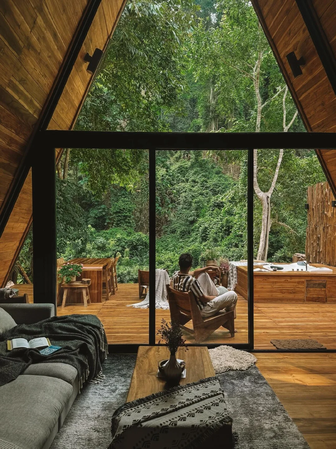 清迈周边1小时！住到森林里的童话🫅小木屋