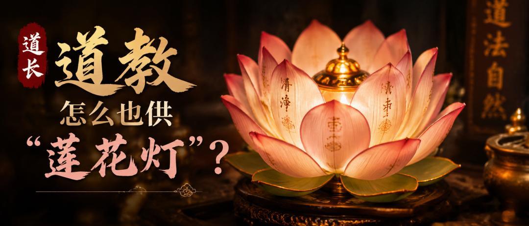 道系人生道教佛道都供的莲花灯，为何能照天门、破地狱？远超你的认知！不少...