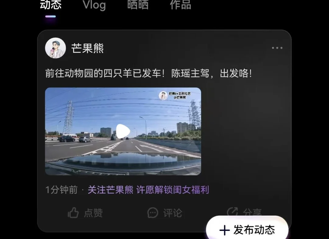 四只羊发车了！