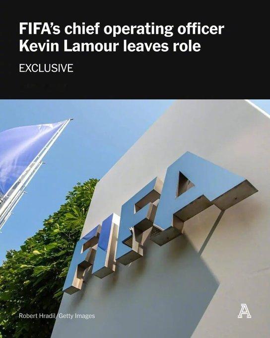 国际足联首席运营官拉穆尔离任。  拉穆尔曾是因凡蒂诺的亲信，前一段跳出...