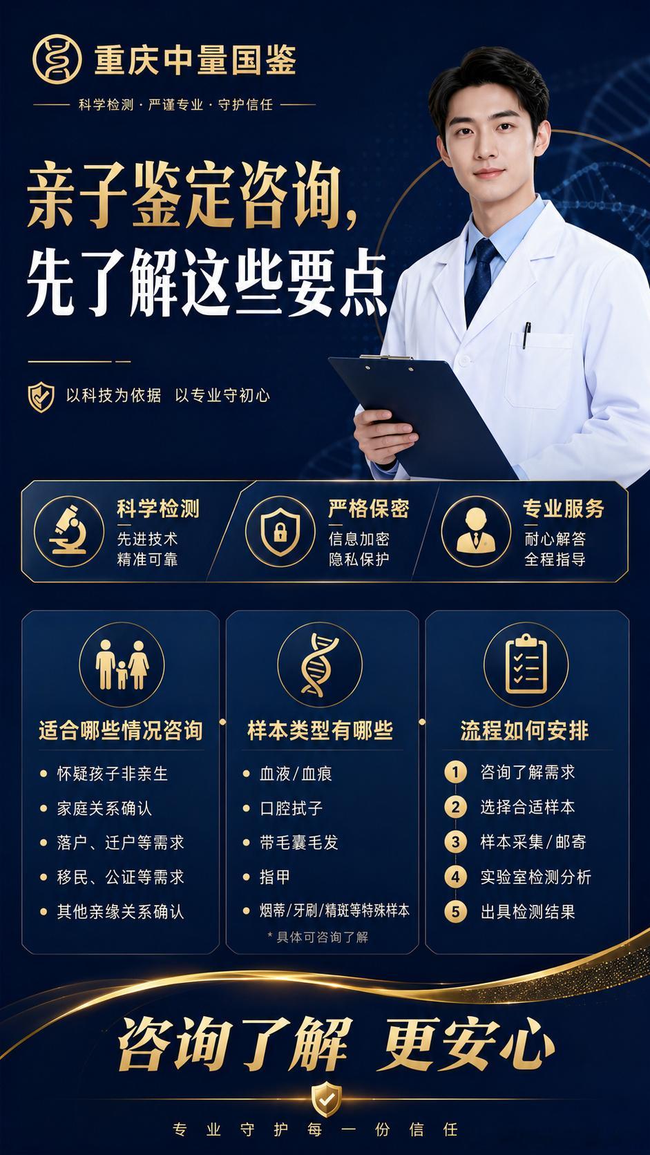重庆綦江区二十一家无创胎儿亲子鉴定鉴定中心完整名录(附鉴定指南)  ·定中心费用