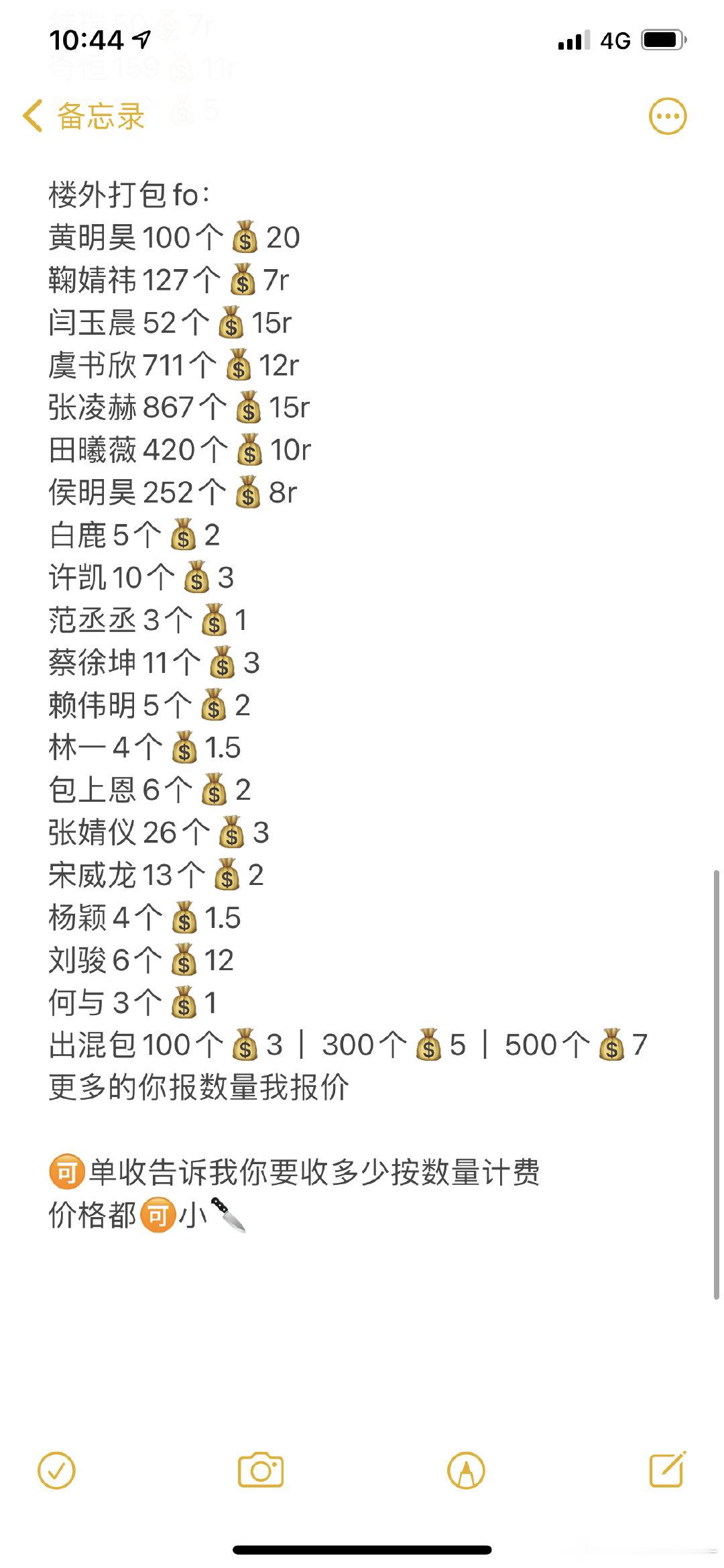 #收or出图包fo[超话]#  出打包 ​
