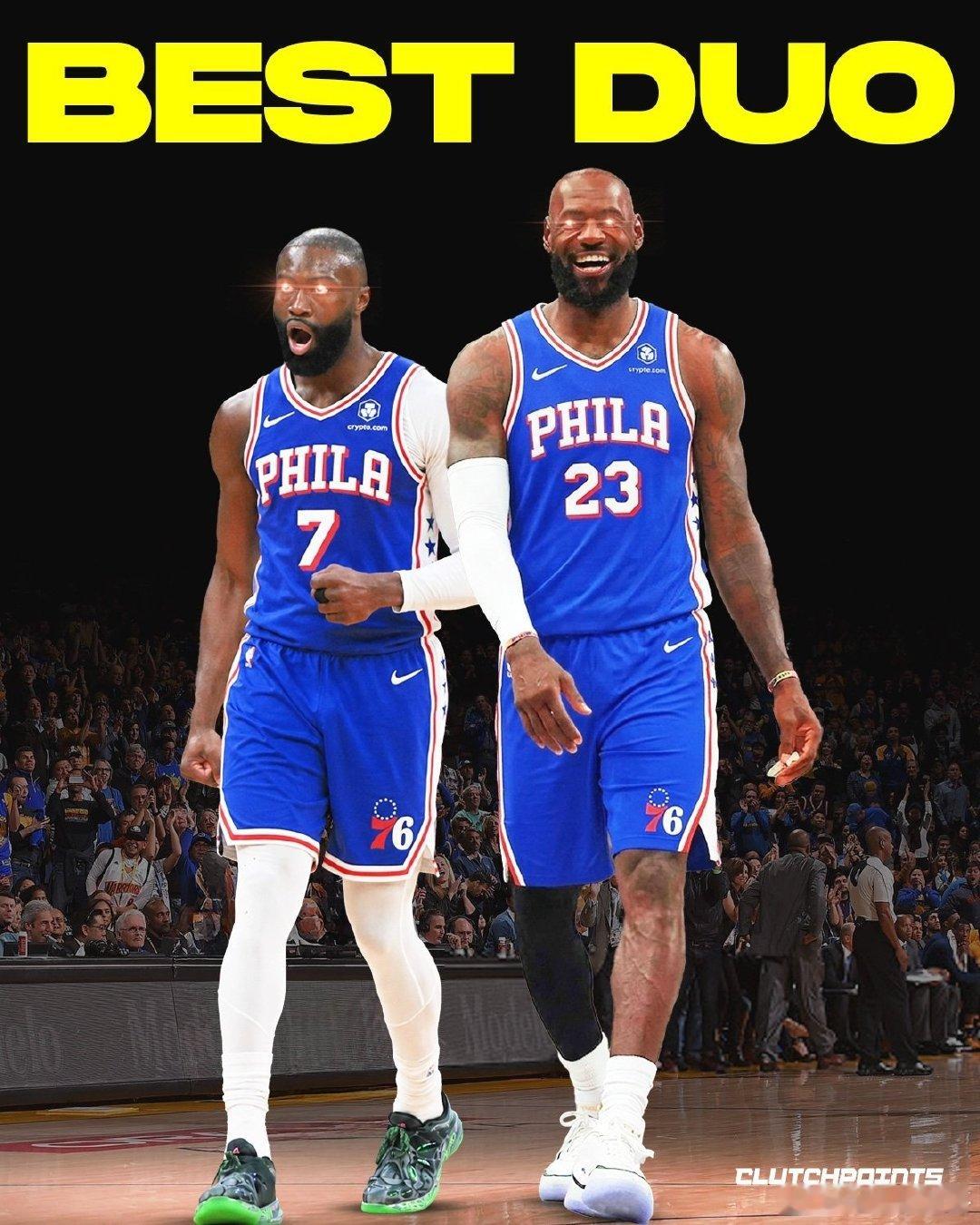 #詹姆斯[超话]# NBA总冠军杰森·威廉姆斯认为詹姆斯和杰伦布朗是下赛季NBA最佳二人组——

“他们是那支球队里最好的两名球员。只要勒布朗还在联盟，他就会永远是我心目中的第一名，无论哪个榜单，直到我生命的尽头。”#詹姆斯团队核心人员任职76人# ​