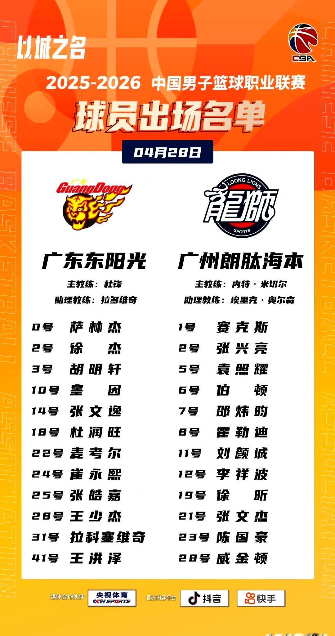 大名单一出，手指在屏幕上停住——陈家政、焦泊乔都没进，焦泊乔甚至连名单...