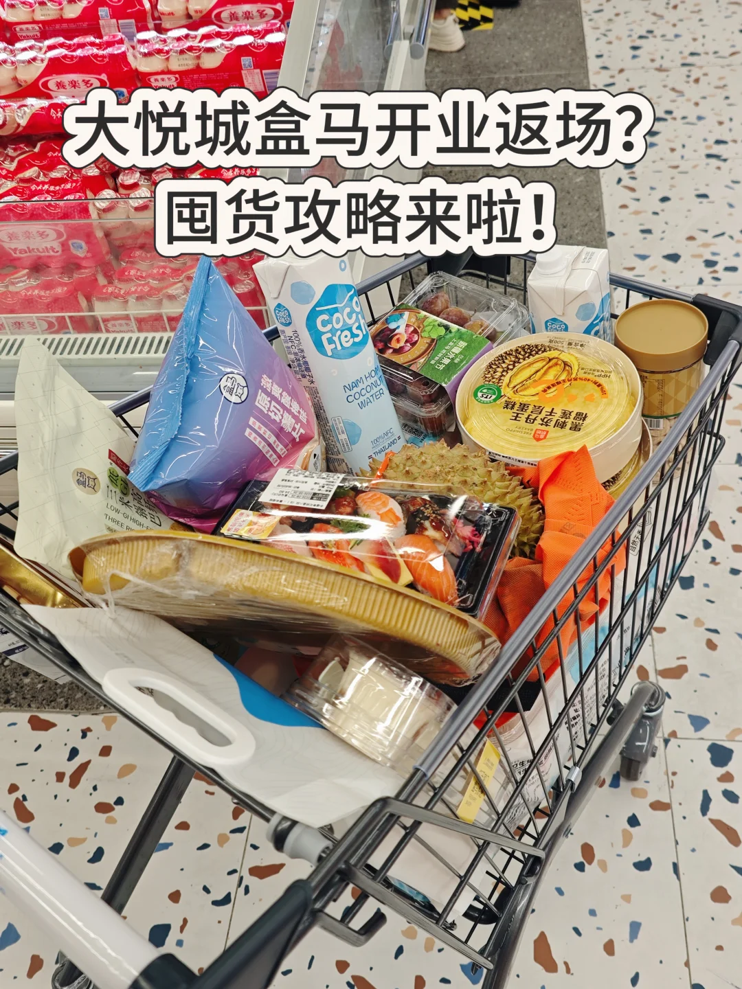 怒省100？大悦城盒马返场省钱攻略！！！