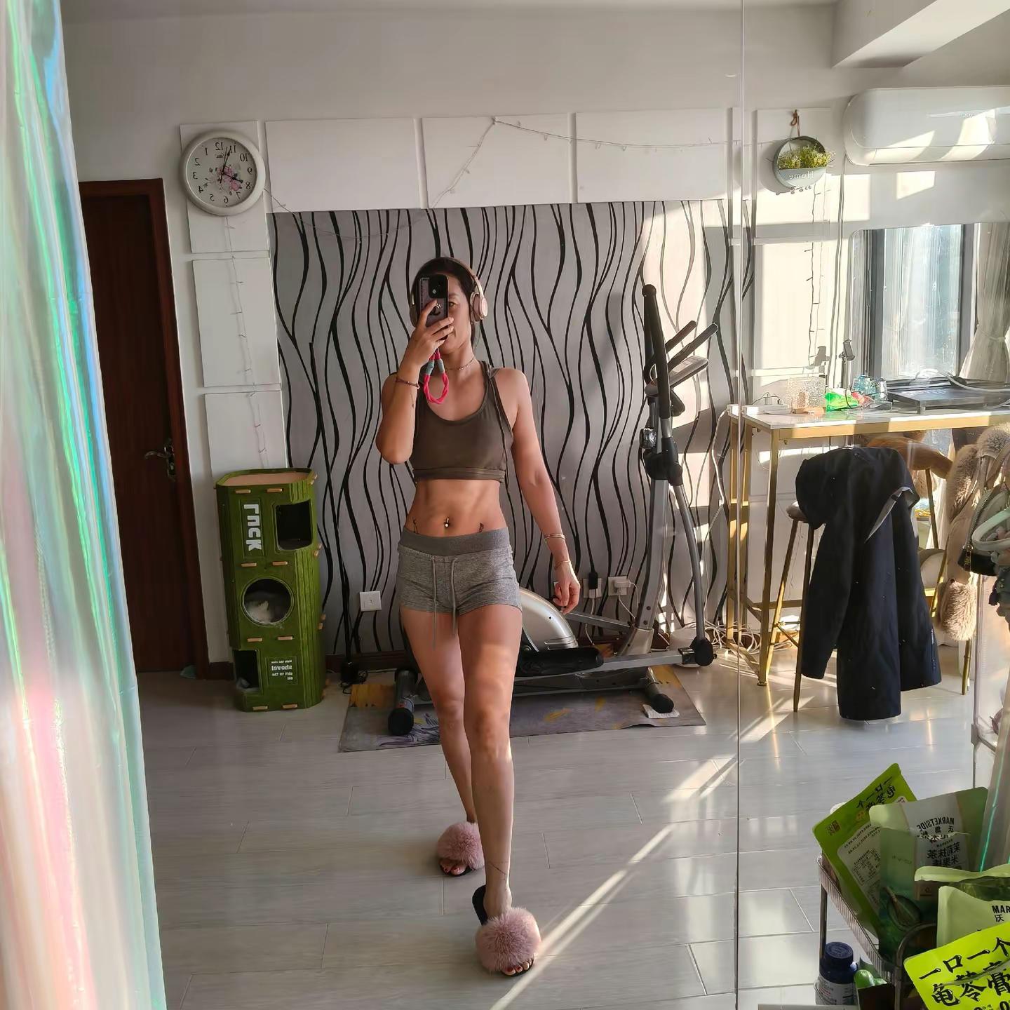 早知道今天这么累，我早上就不做有氧了……