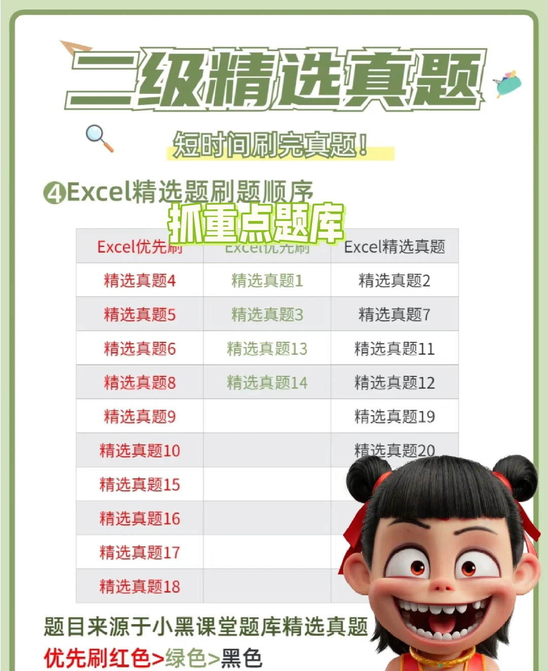 一个月速成计算机二级考试❗️小白备考攻略