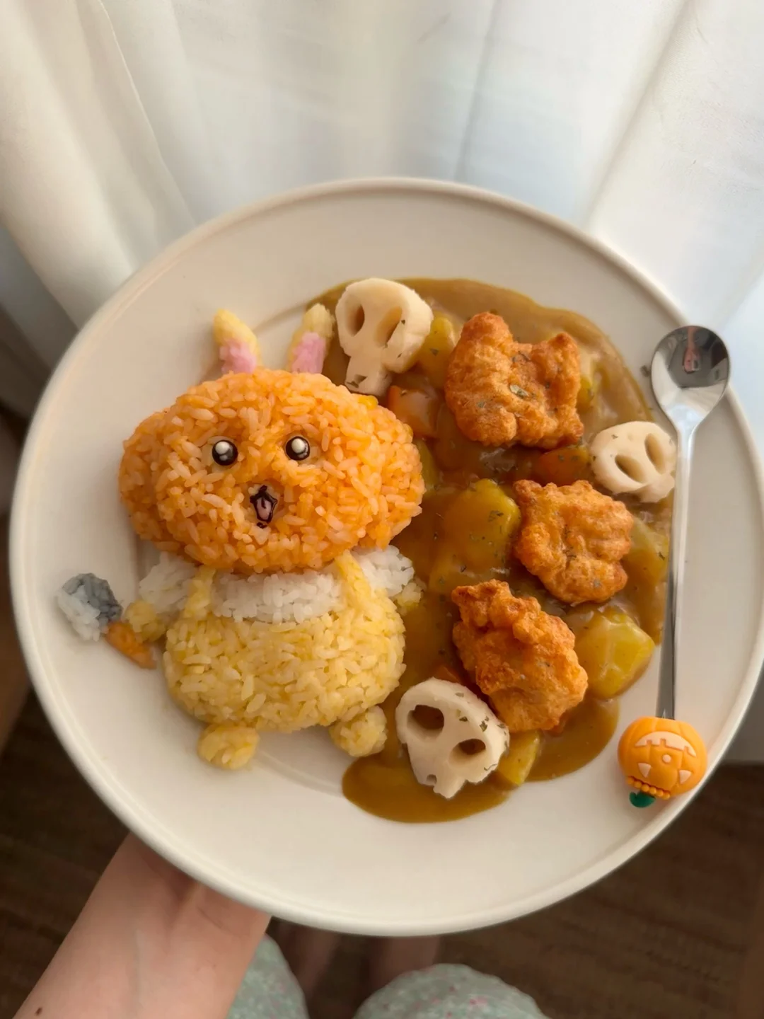 南瓜兔乌萨奇咖喱饭🍛