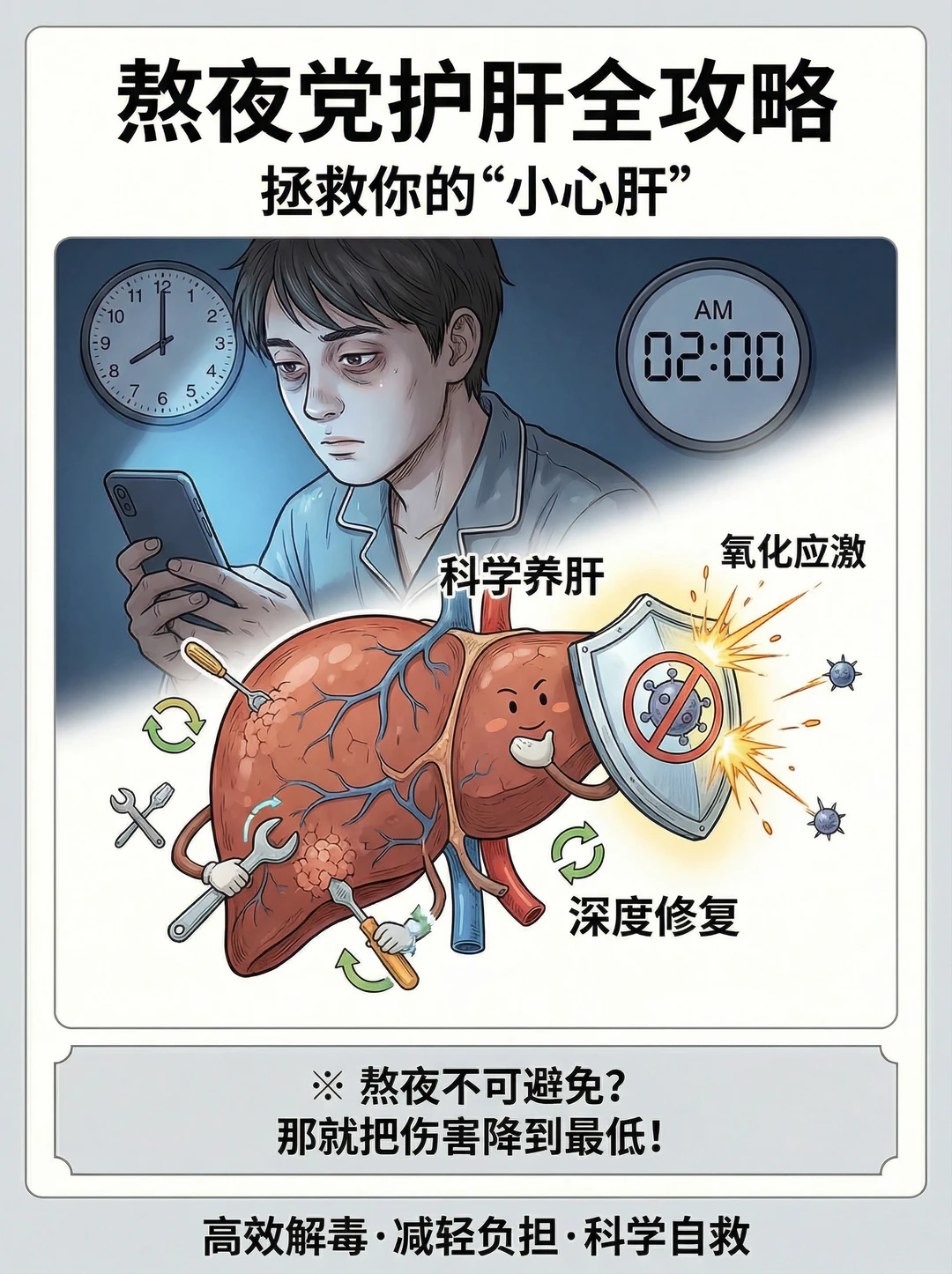 小心肝！别让沉默器官受伤害
