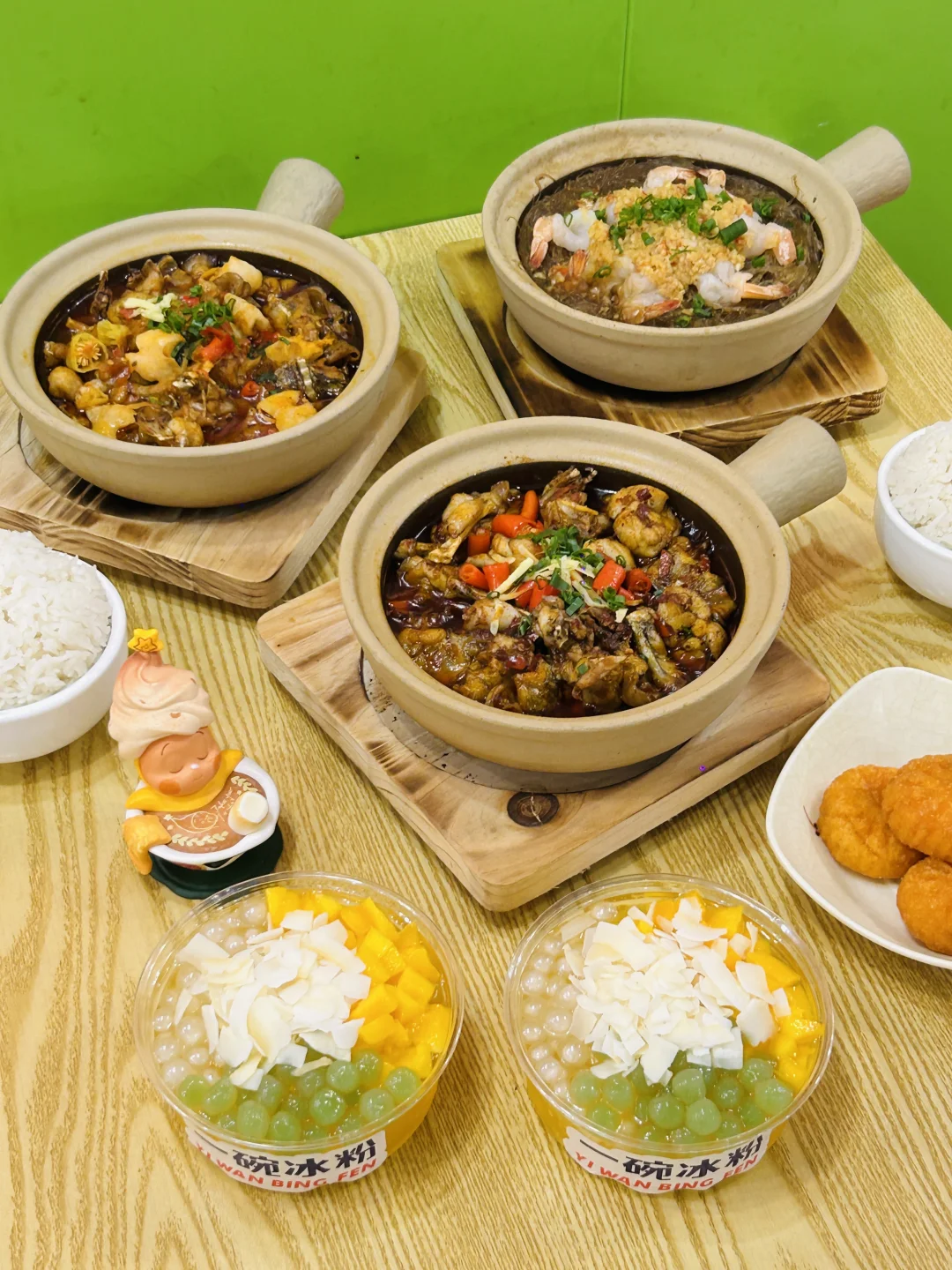 广州平价美食！龙洞这家蛙煲很费饭‼️