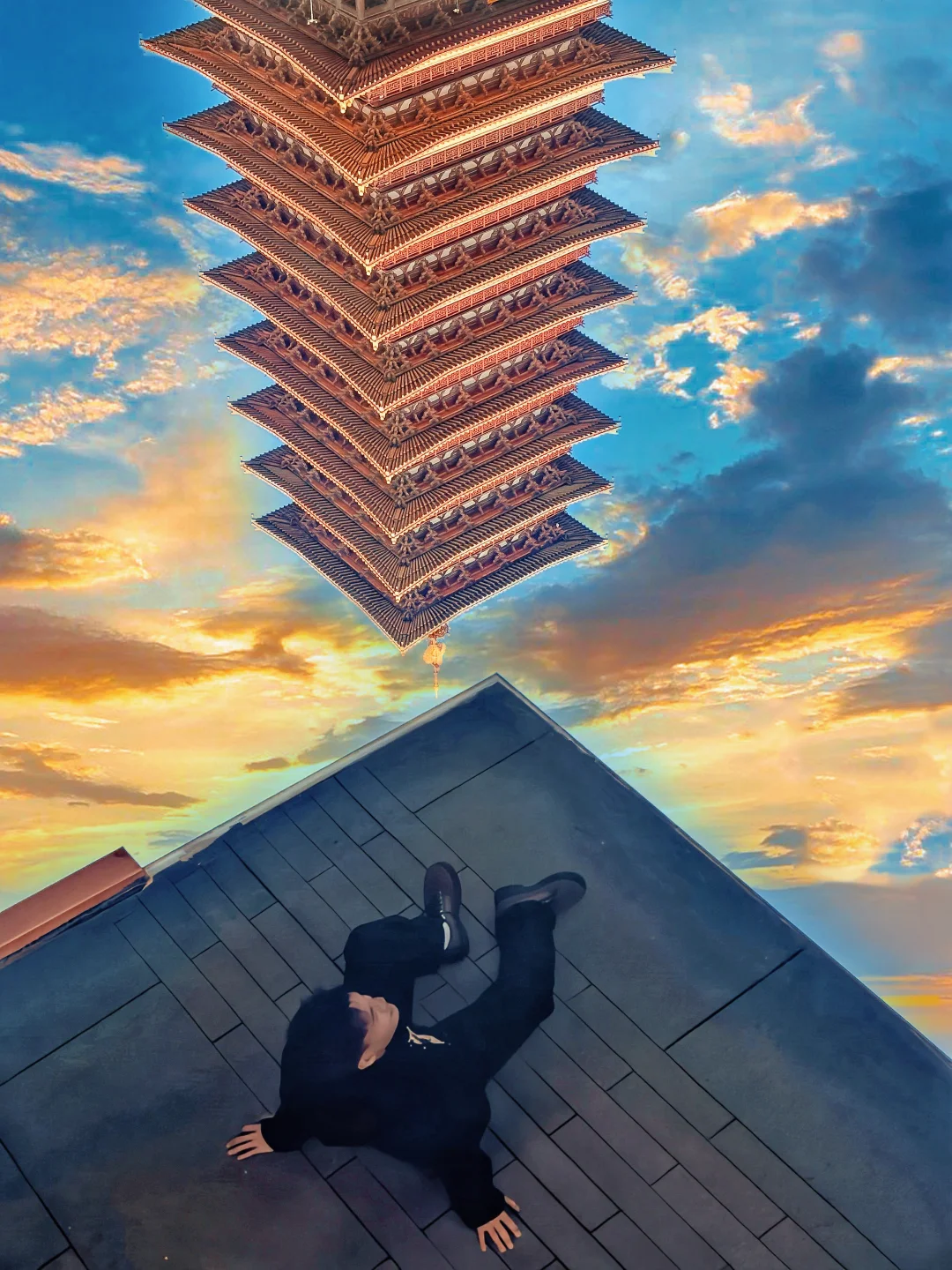 南京 | 抬头看，屋顶是一副颠倒世界