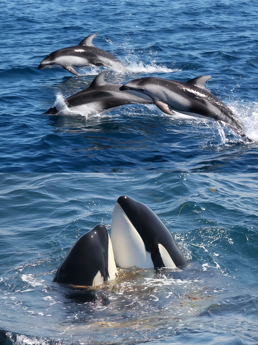 在北海道，看到海豚那一刻真的想哭💙