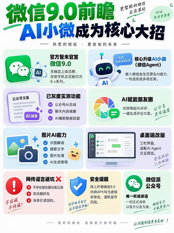 微信9.0要来了？AI小微才是王炸🔥