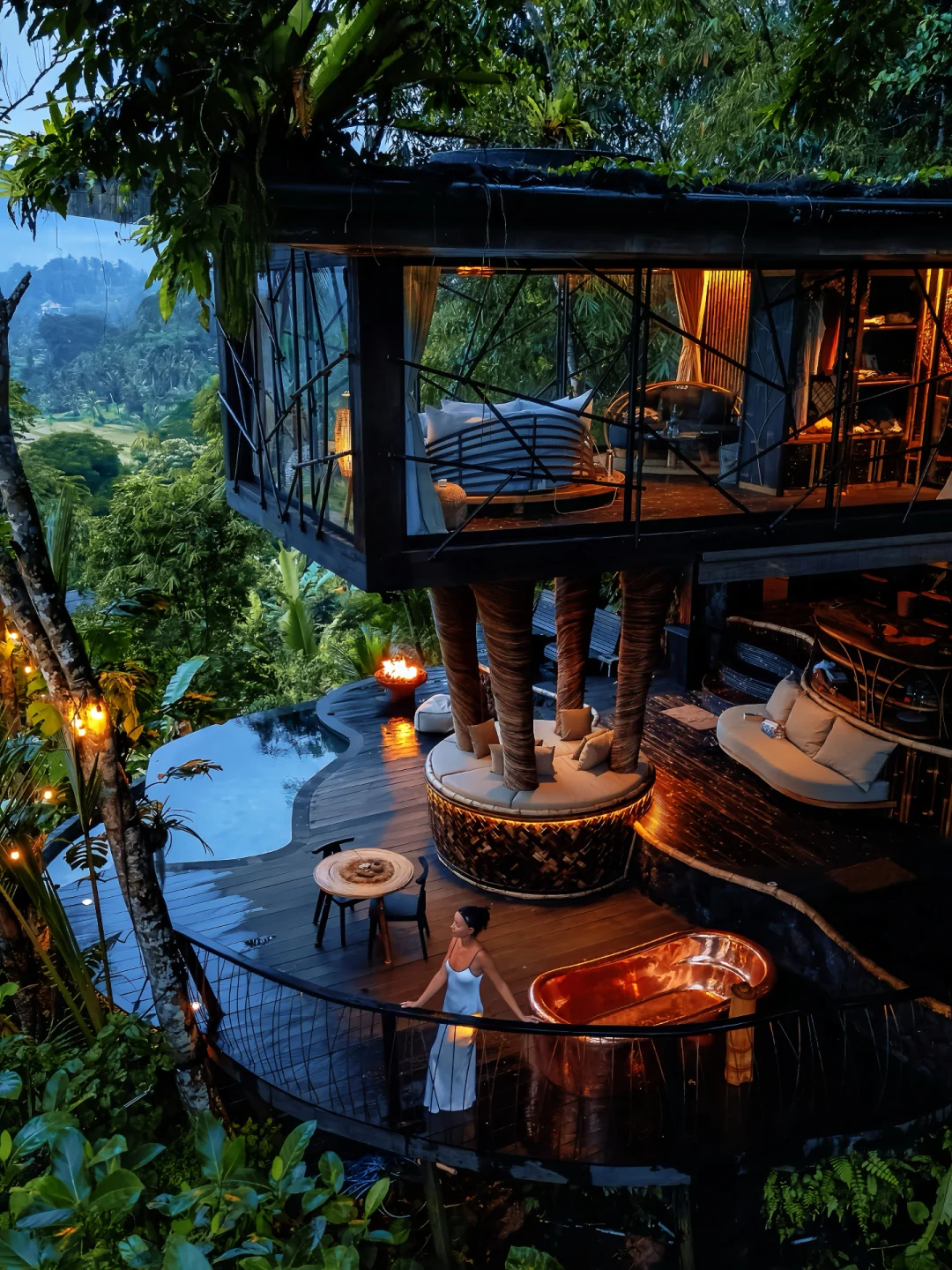 巴厘岛Hideout Element，雨林中的神仙Airbnb